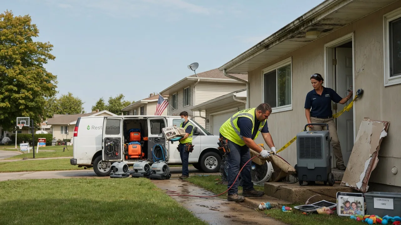 Water Damage Restoration in Brooklyn, WI near me